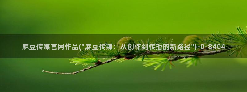 麻豆传媒自制官网：麻豆传媒官网作品(\