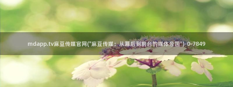 91麻豆精品传媒官网：mdapp.tv麻豆传媒官网(\